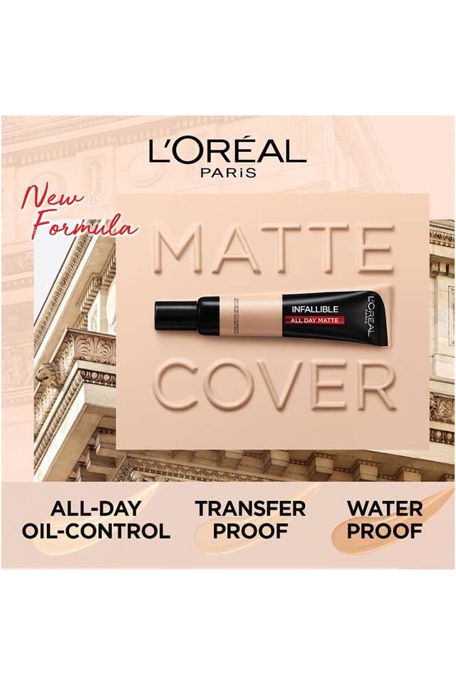 Infallible-24H-Matte-Cover-Foundation---105-Fair-Linen -35-ml