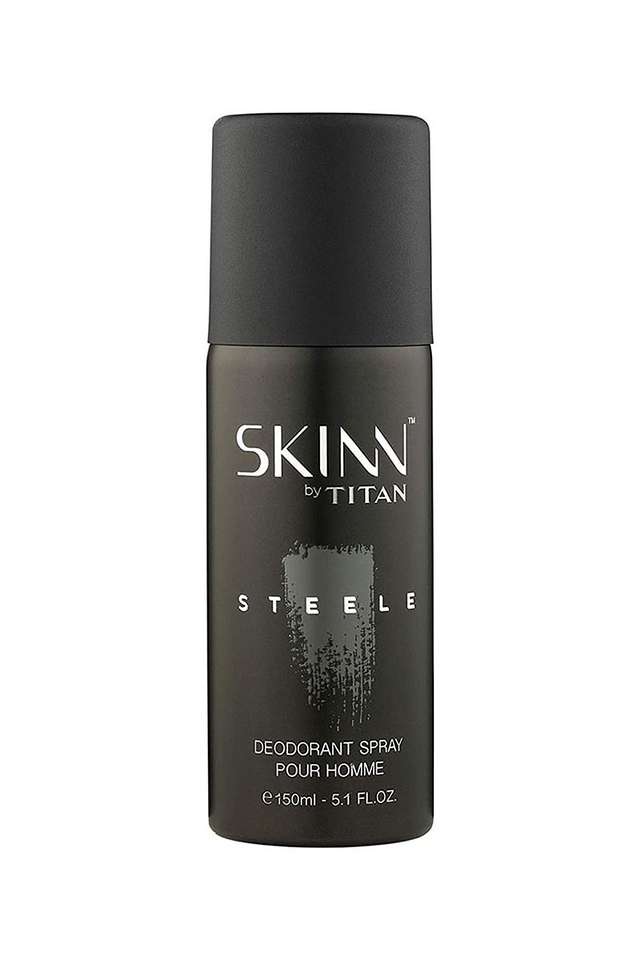 Steele-Deodorant-Spray-For-Men---150-ml -Fresh -Fruity -Earthy-&-Woody -Warm-&-Spicy-Fragrance