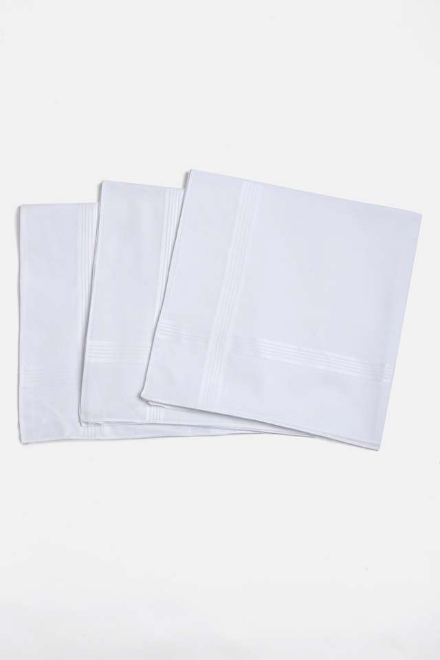 Solid-Cotton-Mens-Handkerchief---Pack-Of-3