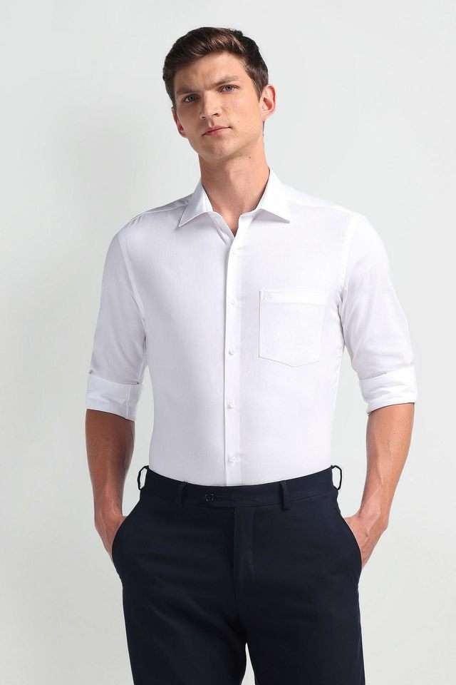 Textured-Cotton-Regular-Fit-Men-Formal-Wear-Shirt