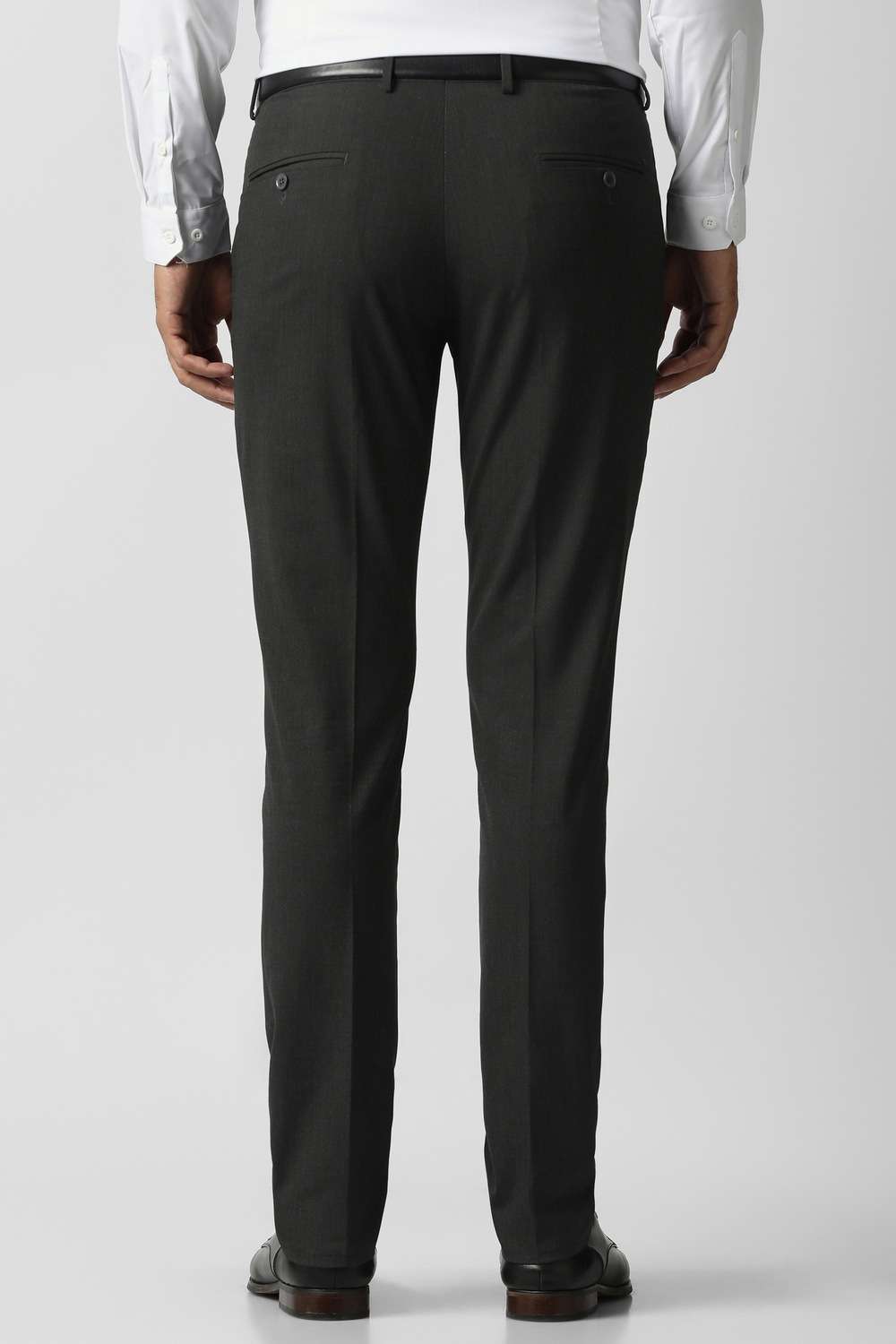 Textured-Blended-Fabric-Slim-Fit-Men-Trousers