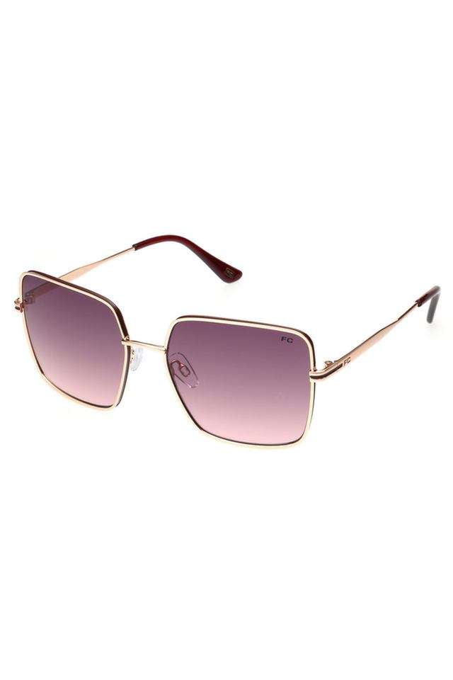 Women-s-Full-Rim-Non-Polarized-Square-Sunglasses-with-Hard-Case