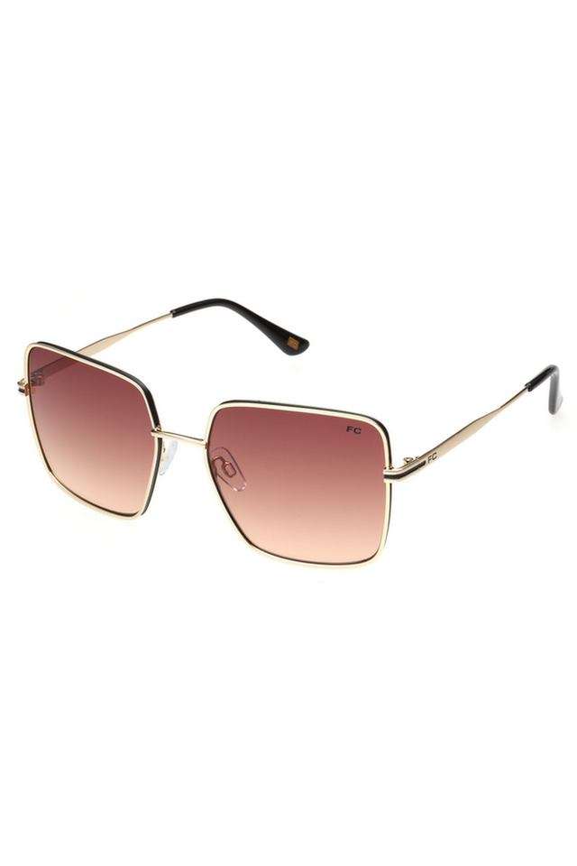 Women-s-Full-Rim-Non-Polarized-Square-Sunglasses-with-Hard-Case