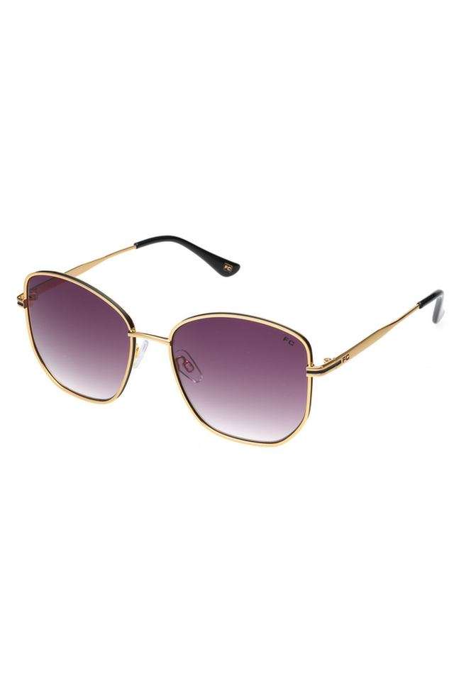 Women-s-Full-Rim-Non-Polarized-Round-Sunglasses-with-Hard-Case