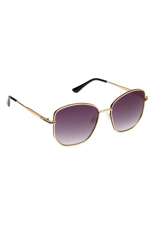 Women-s-Full-Rim-Non-Polarized-Round-Sunglasses-with-Hard-Case