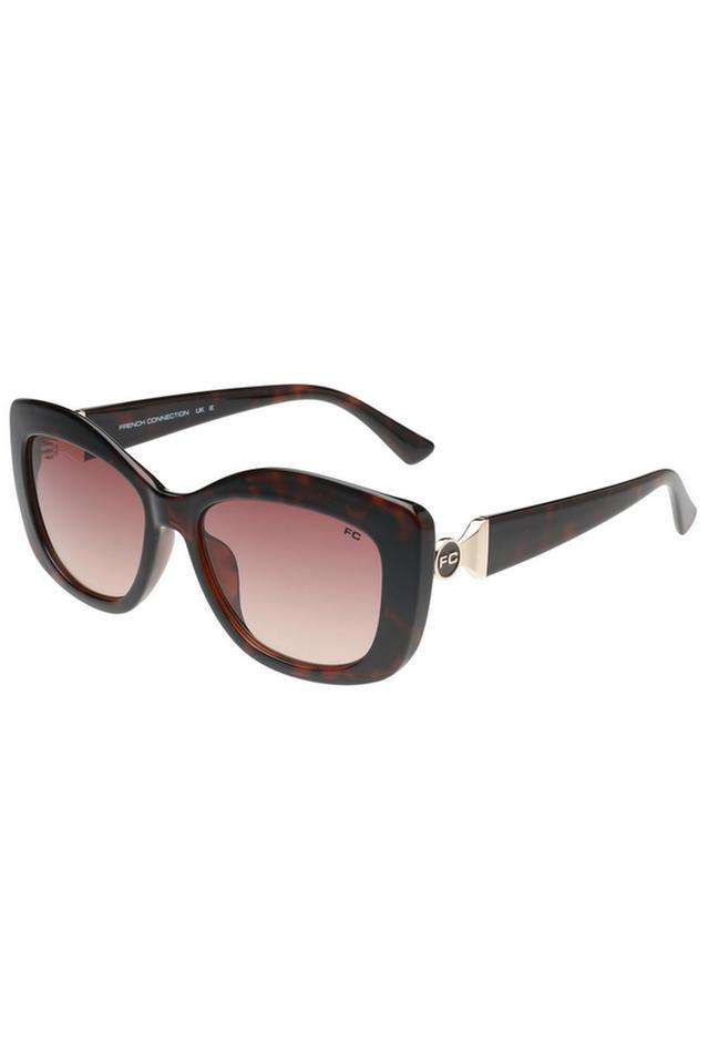 Women-Full-Rim-Non-Polarized-Round-Sunglasses-with-Case