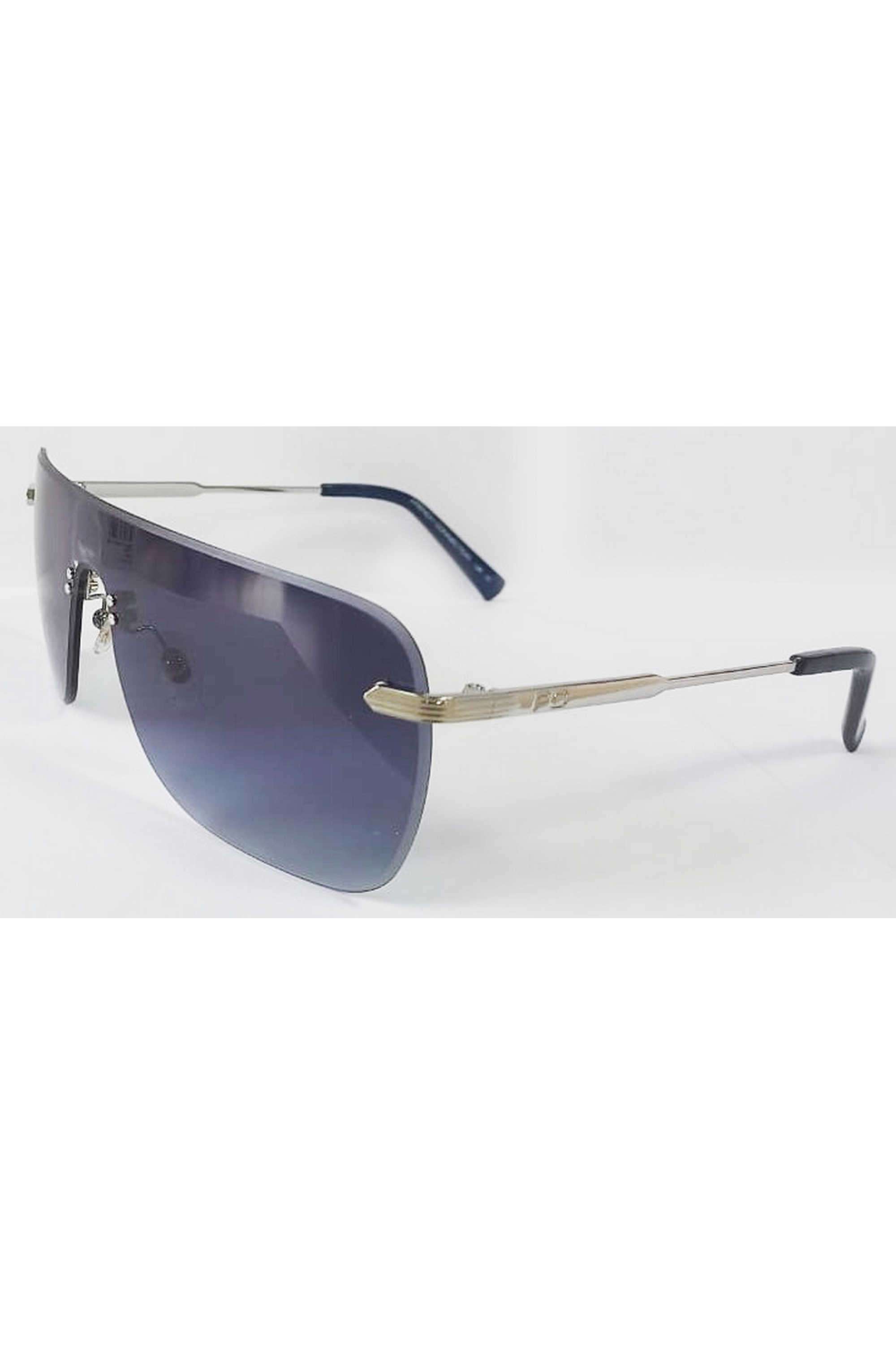 Unisex-Rimless-Non-Polarized-Rectangular-Sunglasses