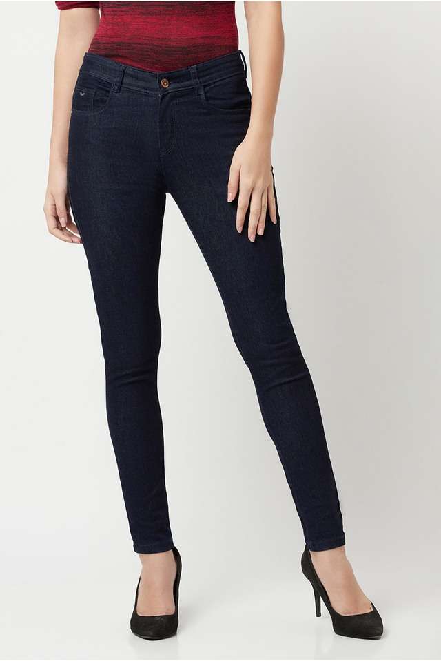 crimsoune club Solid Cotton Blend Skinny Fit Women's Jeans-picture-36