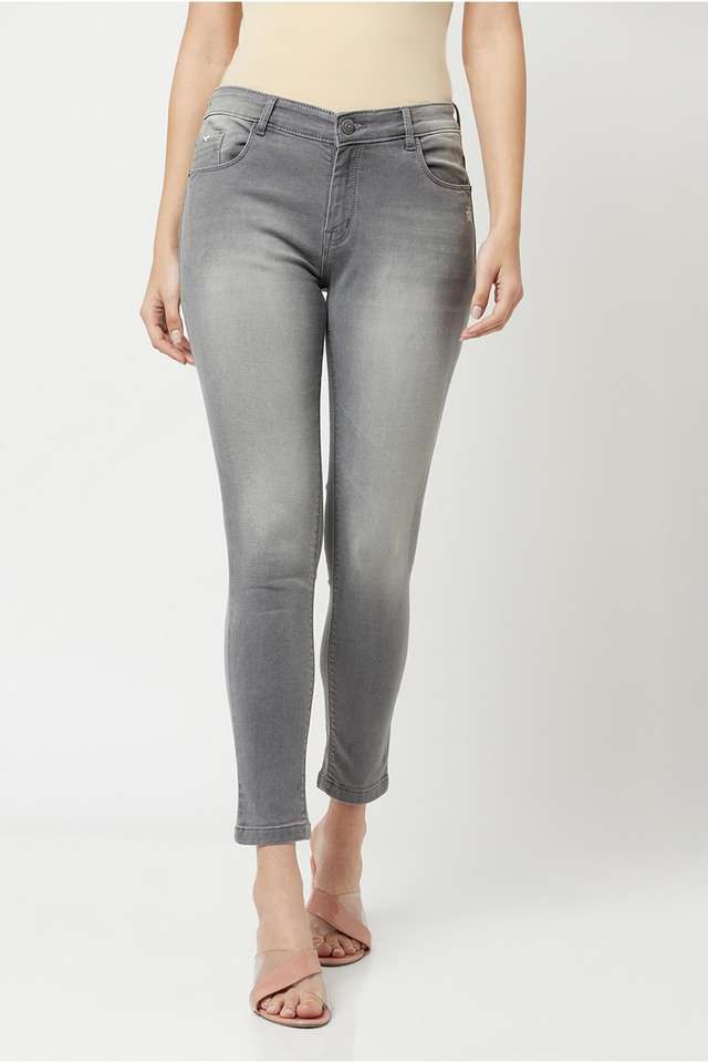 crimsoune club Solid Cotton Blend Skinny Fit Women's Jeans-picture-42