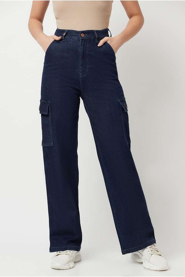 crimsoune club Solid Cotton Blend Straight Fit Womens Jeans-picture-31