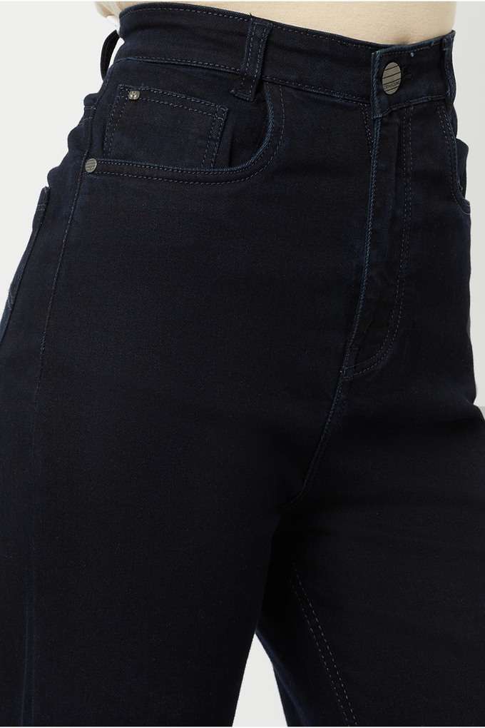 crimsoune club Solid Cotton Blend Straight Fit Women's Jeans-picture-31