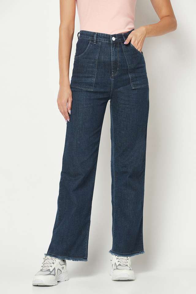 crimsoune club Solid Blended Straight Fit Women's Jeans-picture-39