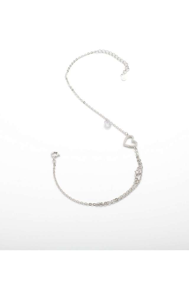 Trendy-Silver-Plated-Anklet