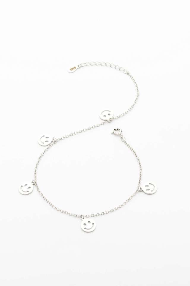 Silver-Smily-Anklet