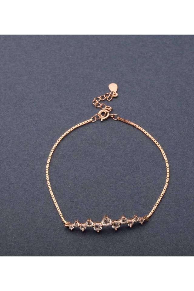 Stylish-Fancy-Rose-Gold-Free-Size-Bracelet