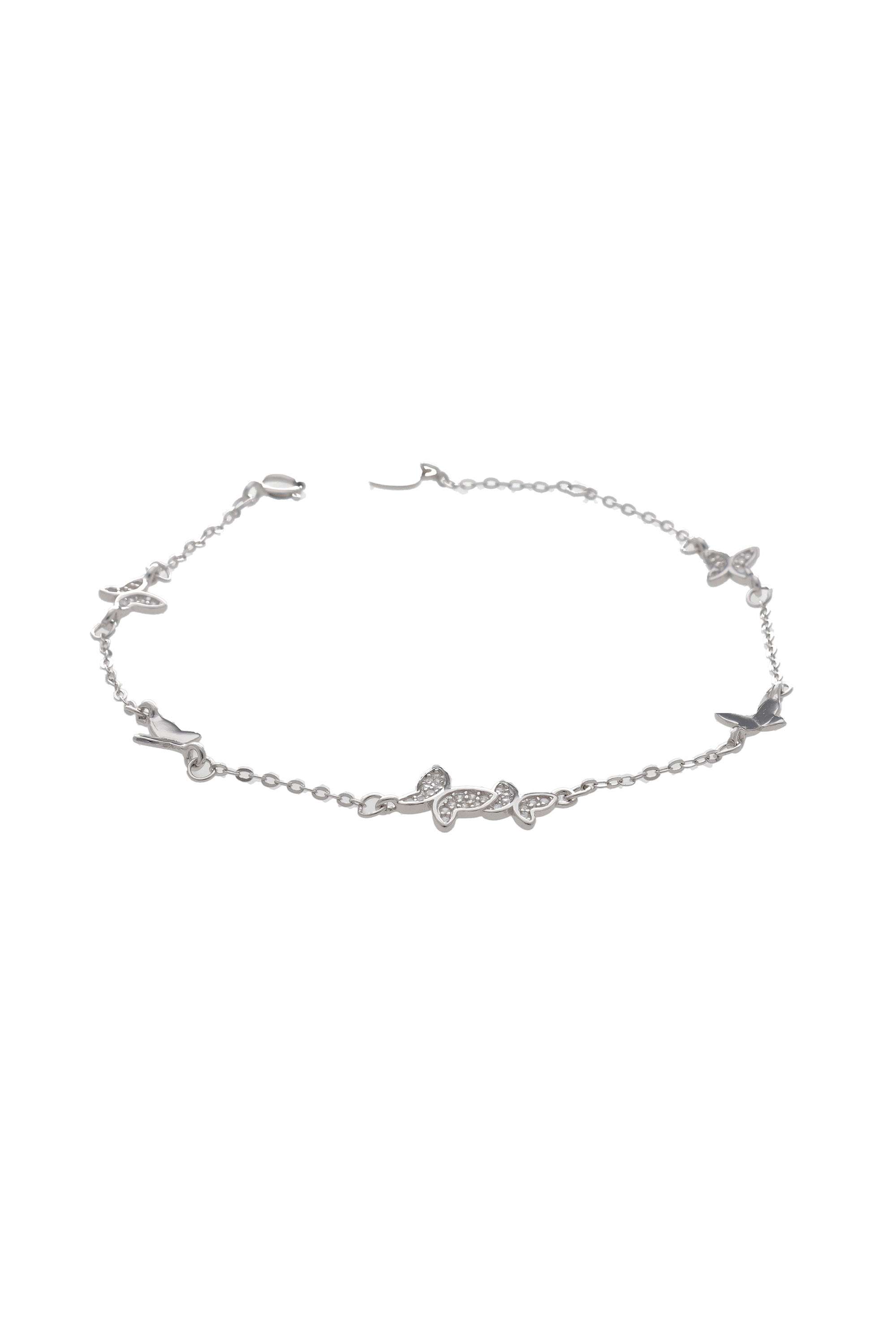 Silver-Casual-Wear-Women-Eternal-Bond-Bracelet