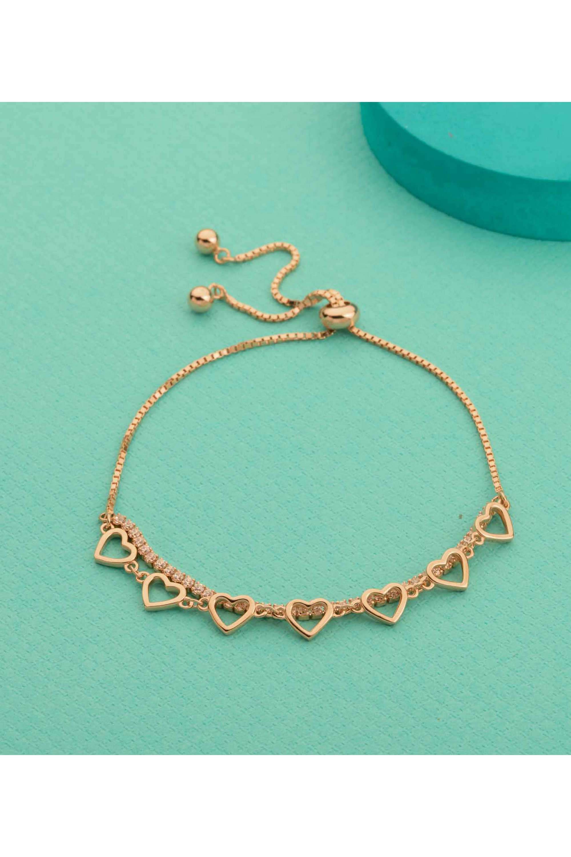 Silver-Casual-Wear-Women-Regal-Bliss-Bracelet