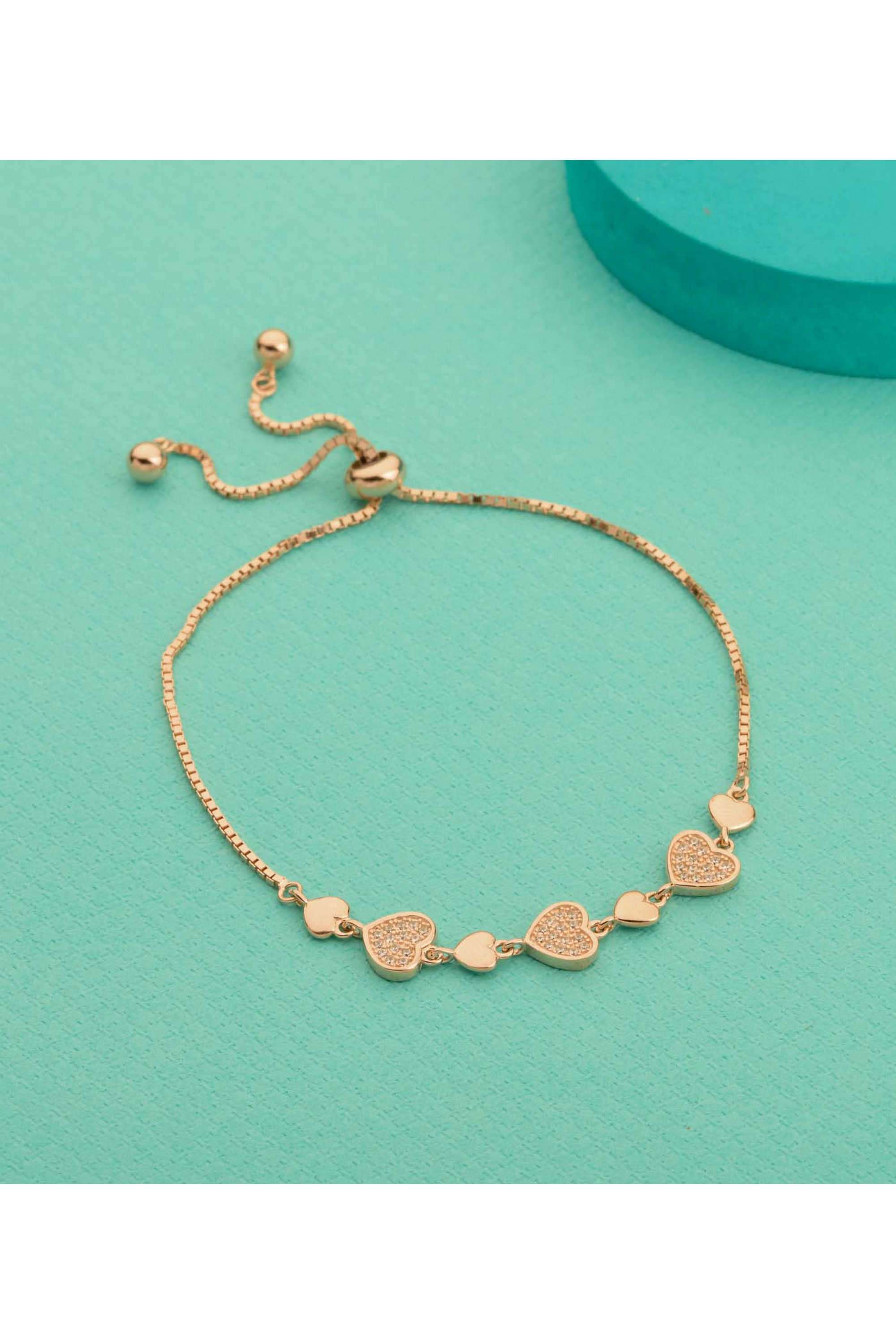 Silver-Casual-Wear-Women-Twilight-Petals-Bracelet