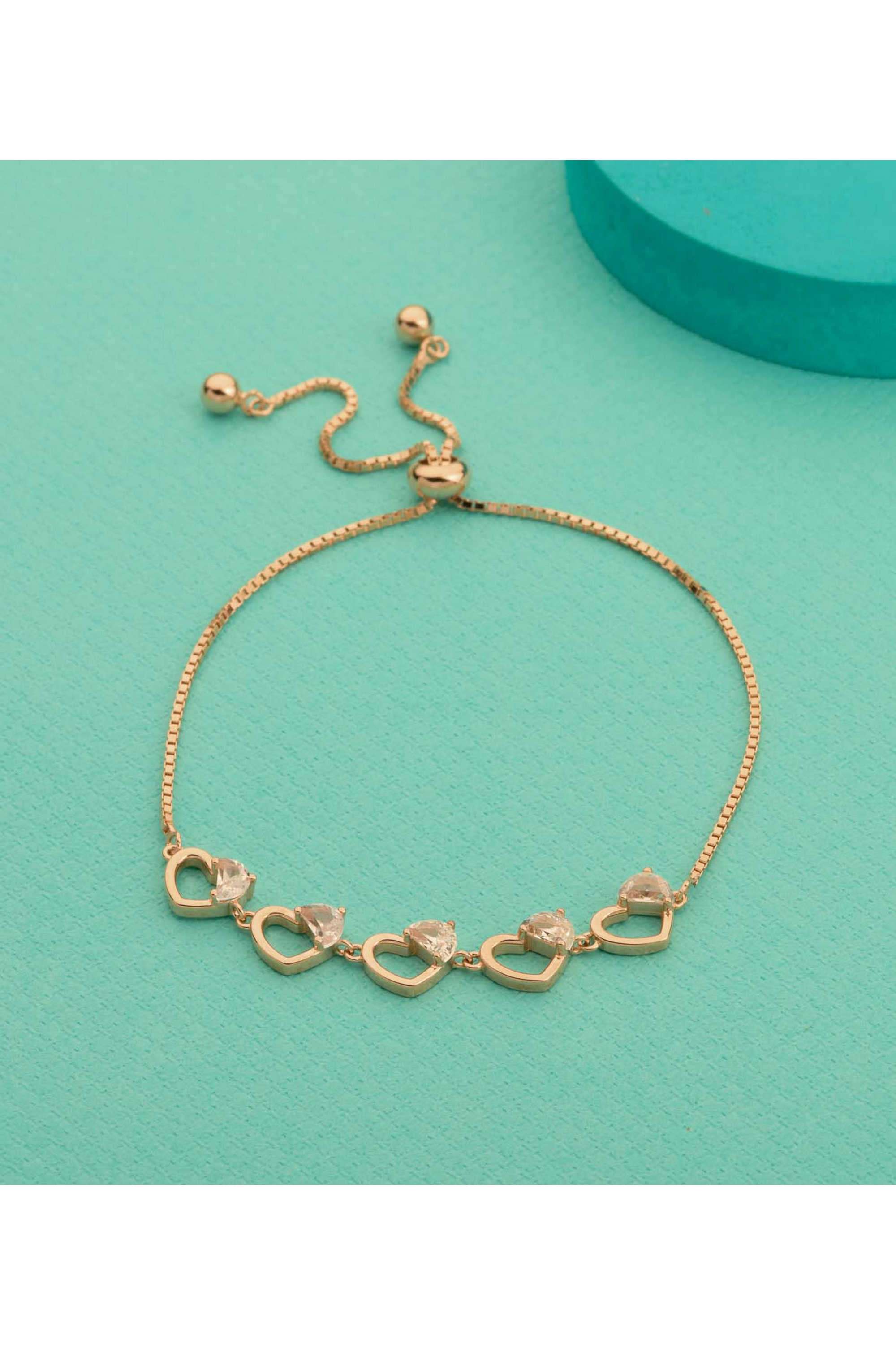 Silver-Casual-Wear-Women-Eternal-Bloom-Bracelet