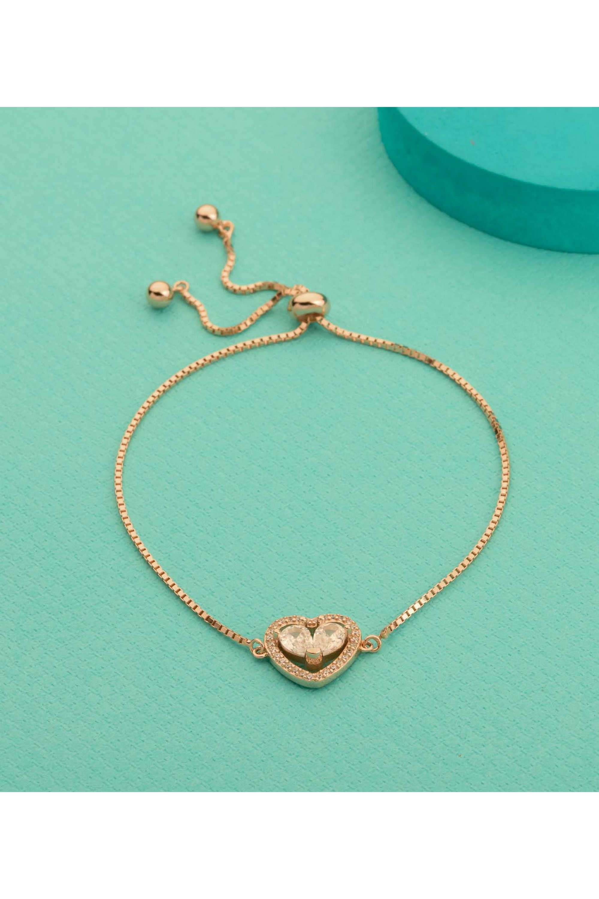 Silver-Casual-Wear-Women-Radiant-Glow-Bracelet
