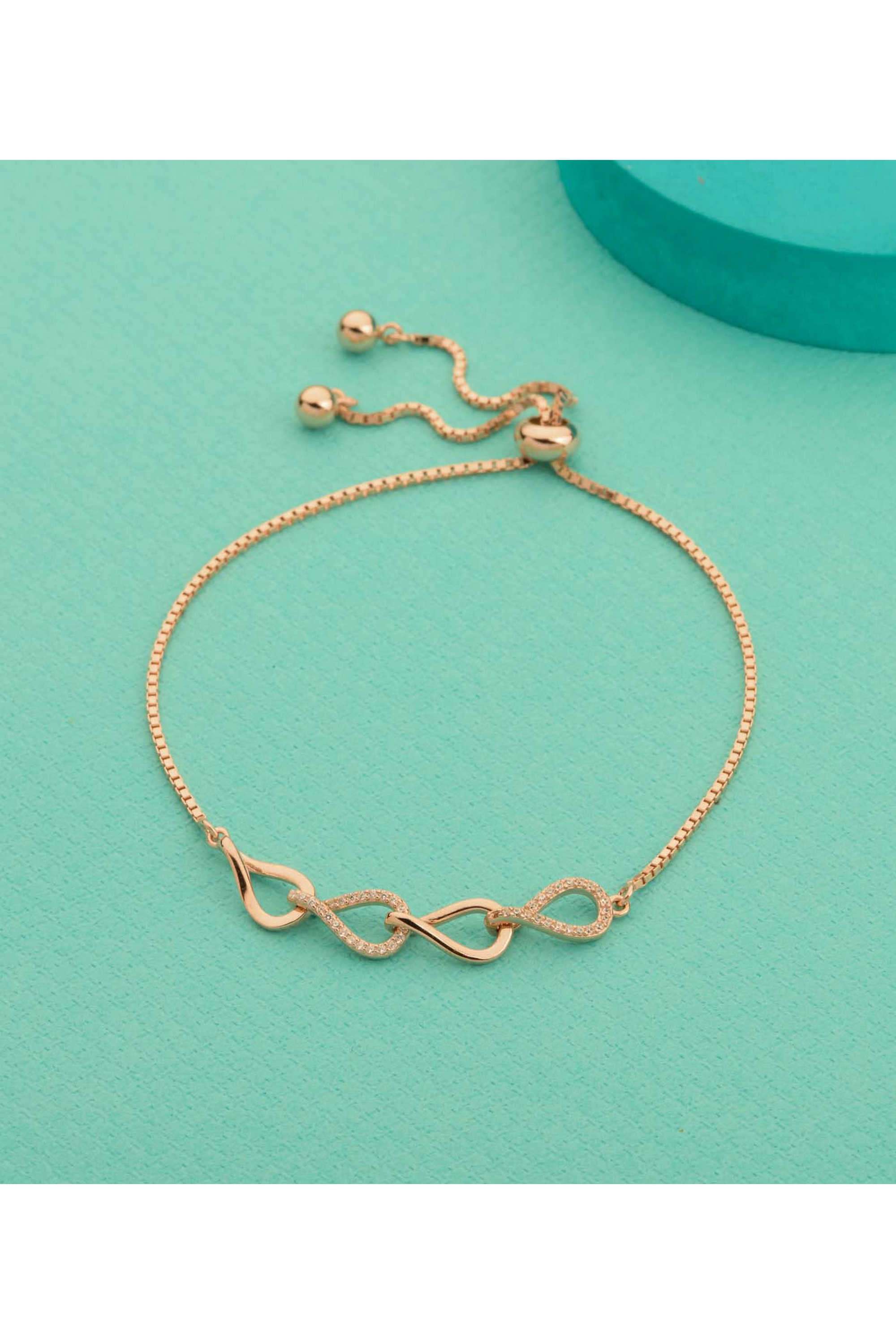 Silver-Casual-Wear-Women-Dreamy-Crown-Bracelet