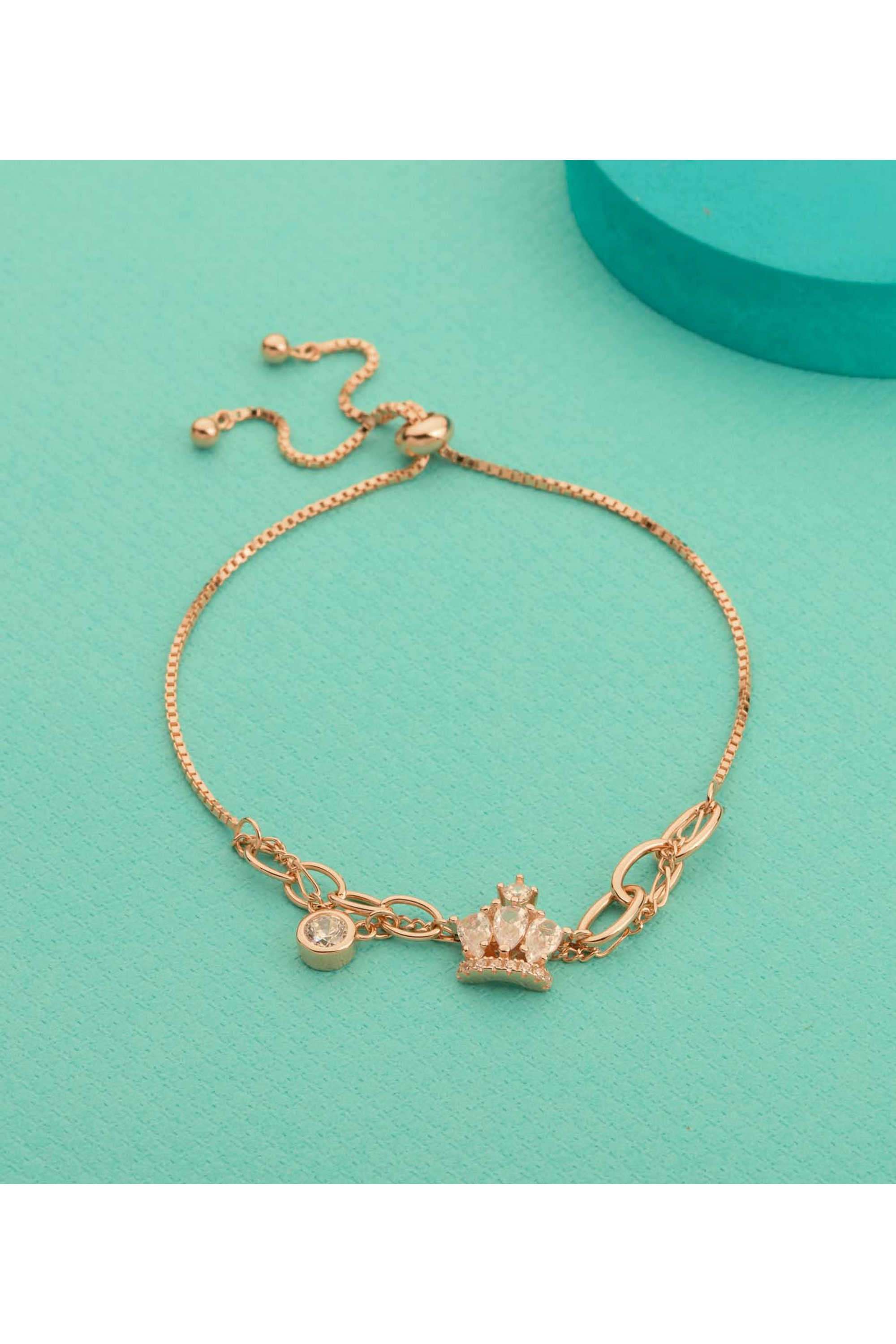 Silver-Casual-Wear-Women-Majestic-Allure-Bracelet