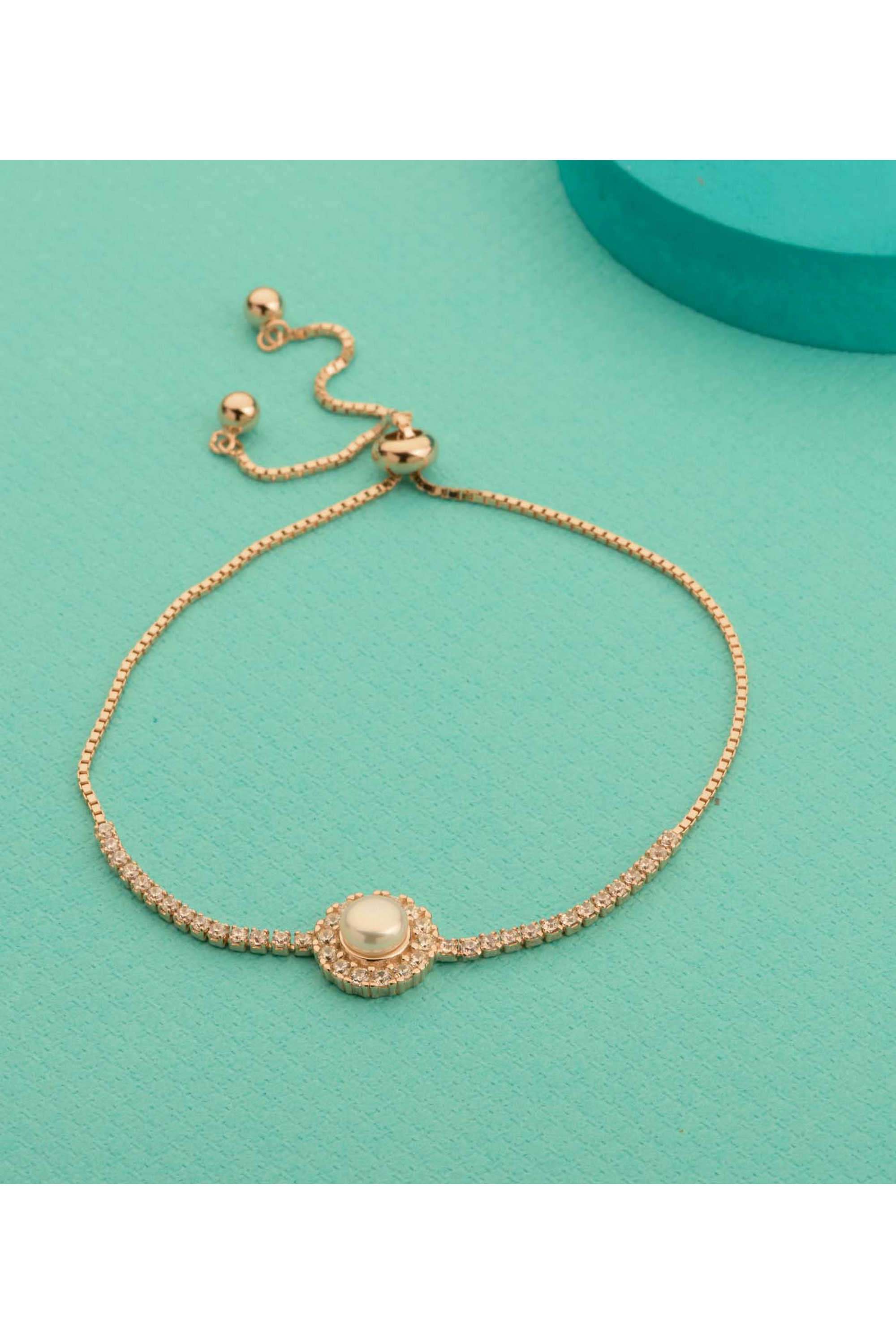 Silver-Casual-Wear-Women-Starlit-Glow-Bracelet