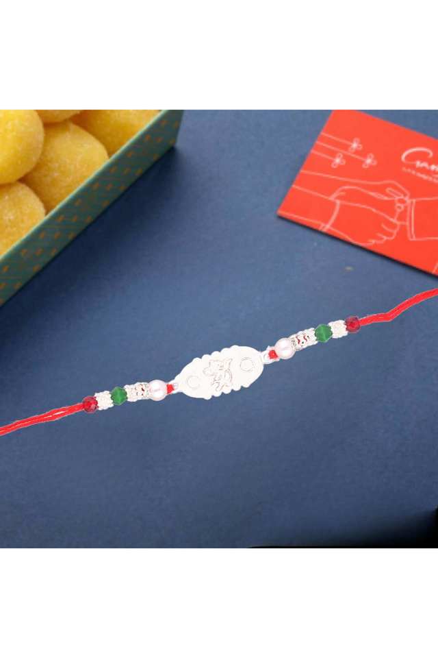 Stylish-Silver-Ethnic-Jerry-Rakhi