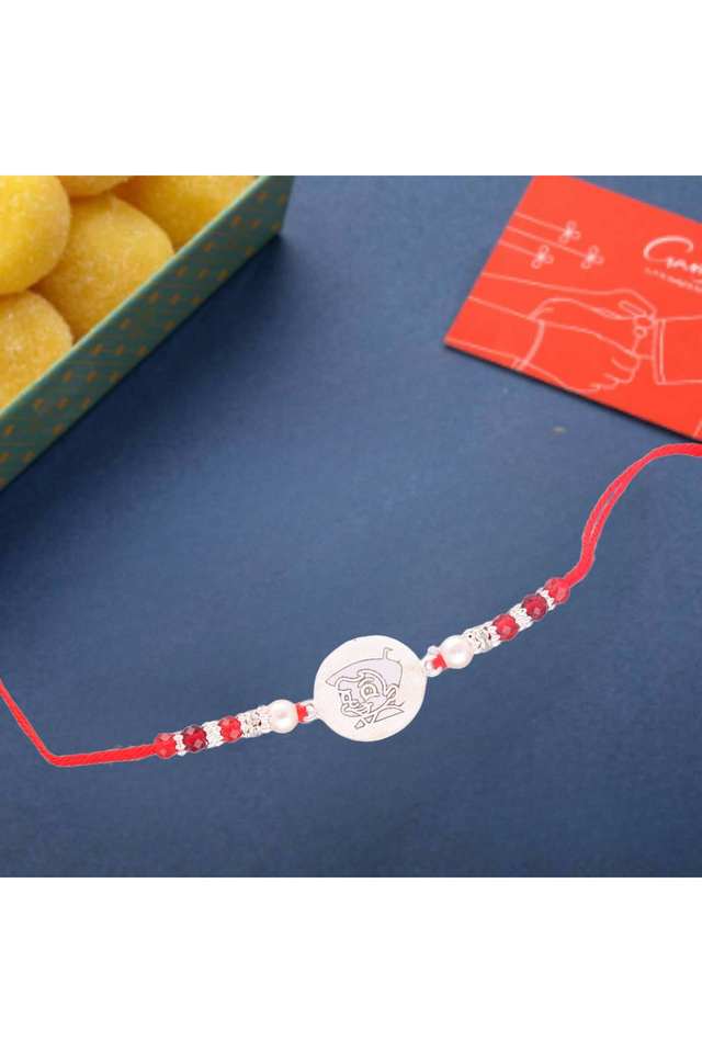 Stylish-Silver-Ethnic-Chota-Bheem-Rakhi