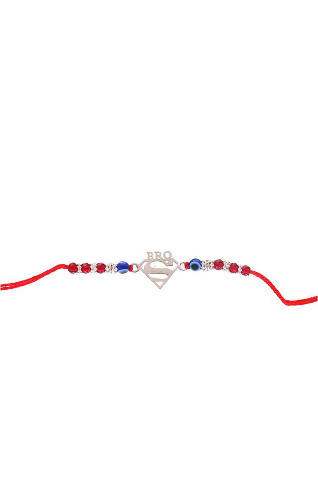 Stylish-Silver-Ethnic-Superman-Bro-Rakhi