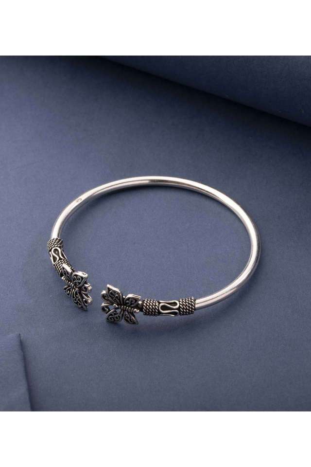 Contemporary-Silver-Butterfly-Bracelet