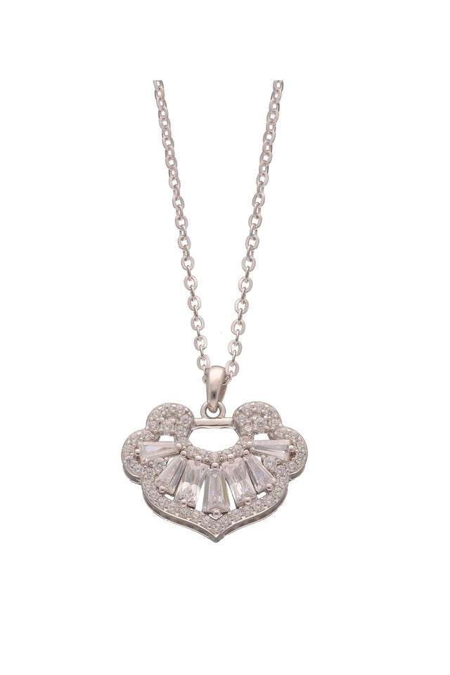 American-Diamond-Precious-Metal-Western-Chain-Pendant