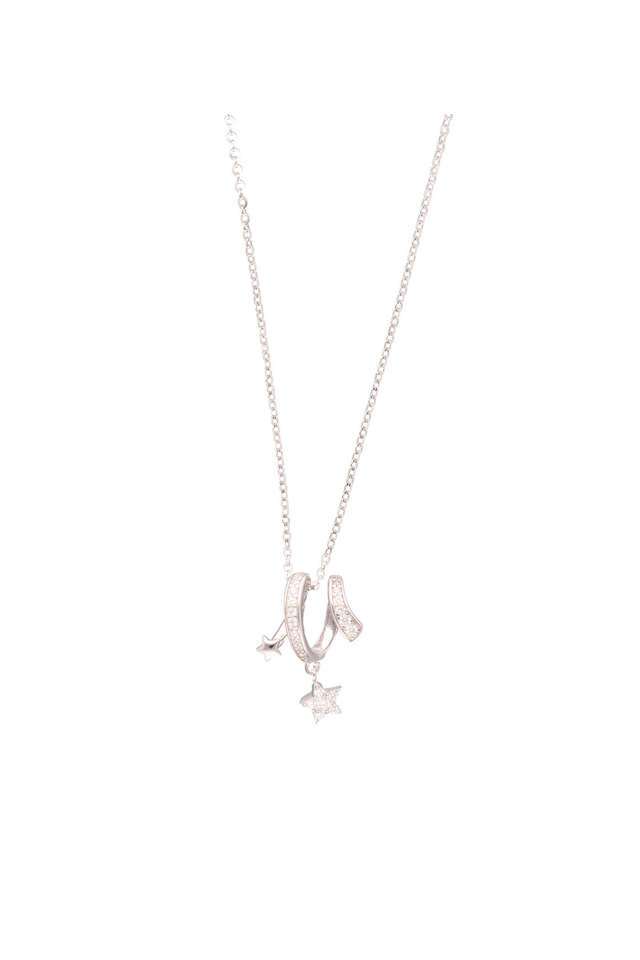 American-Diamond-Precious-Metal-Western-Chain-Pendant
