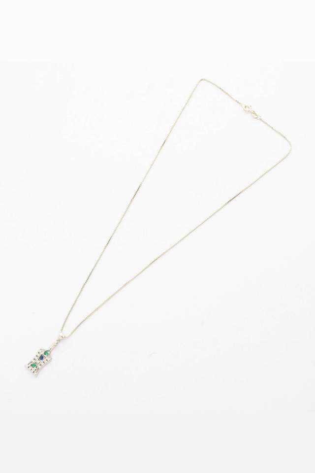 Silver-Wine---Bottle-Pendant-Set