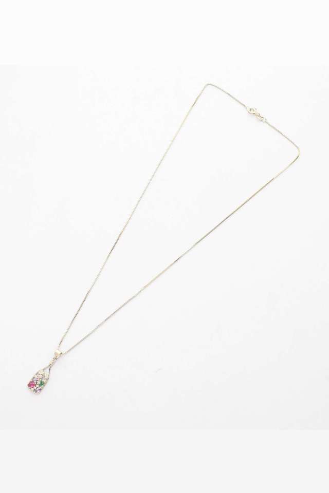 Multi-Colored-Teardrop-Pendant-Set