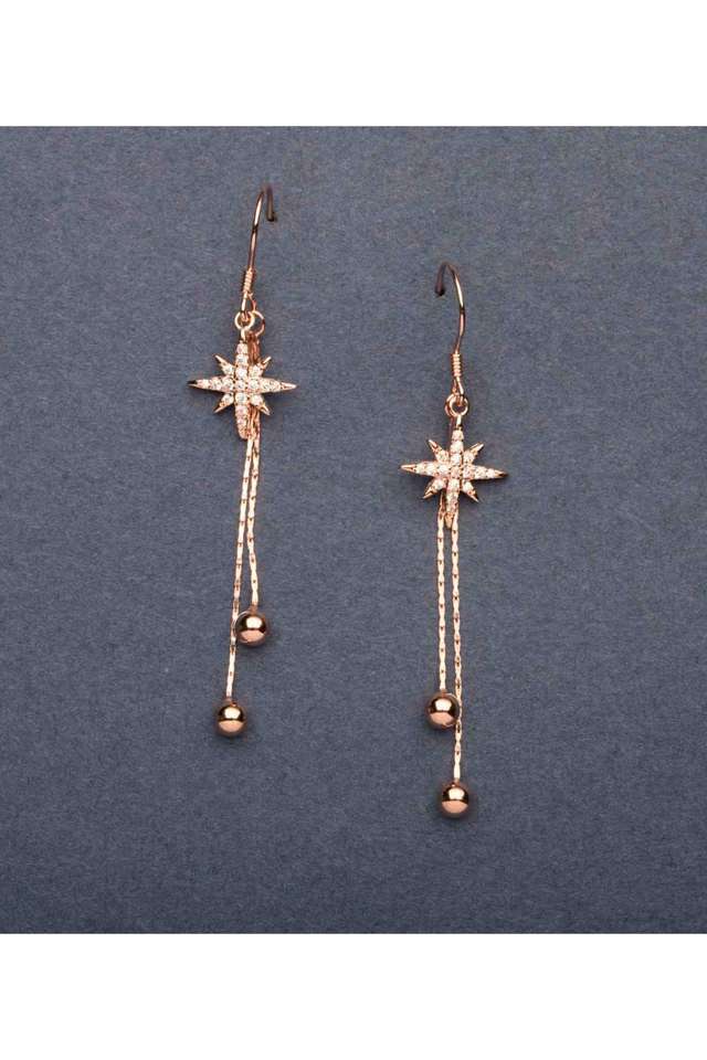 Rose-Gold-Star-Shapped-Earrings