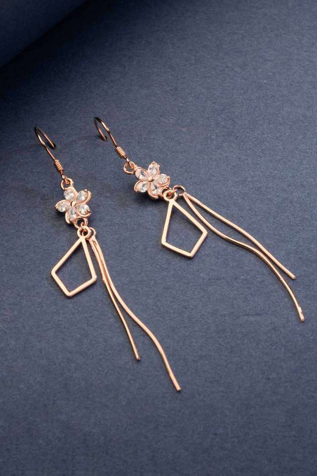 Earrings-Long-In-Golden-Colour-For-Women-And-Girls