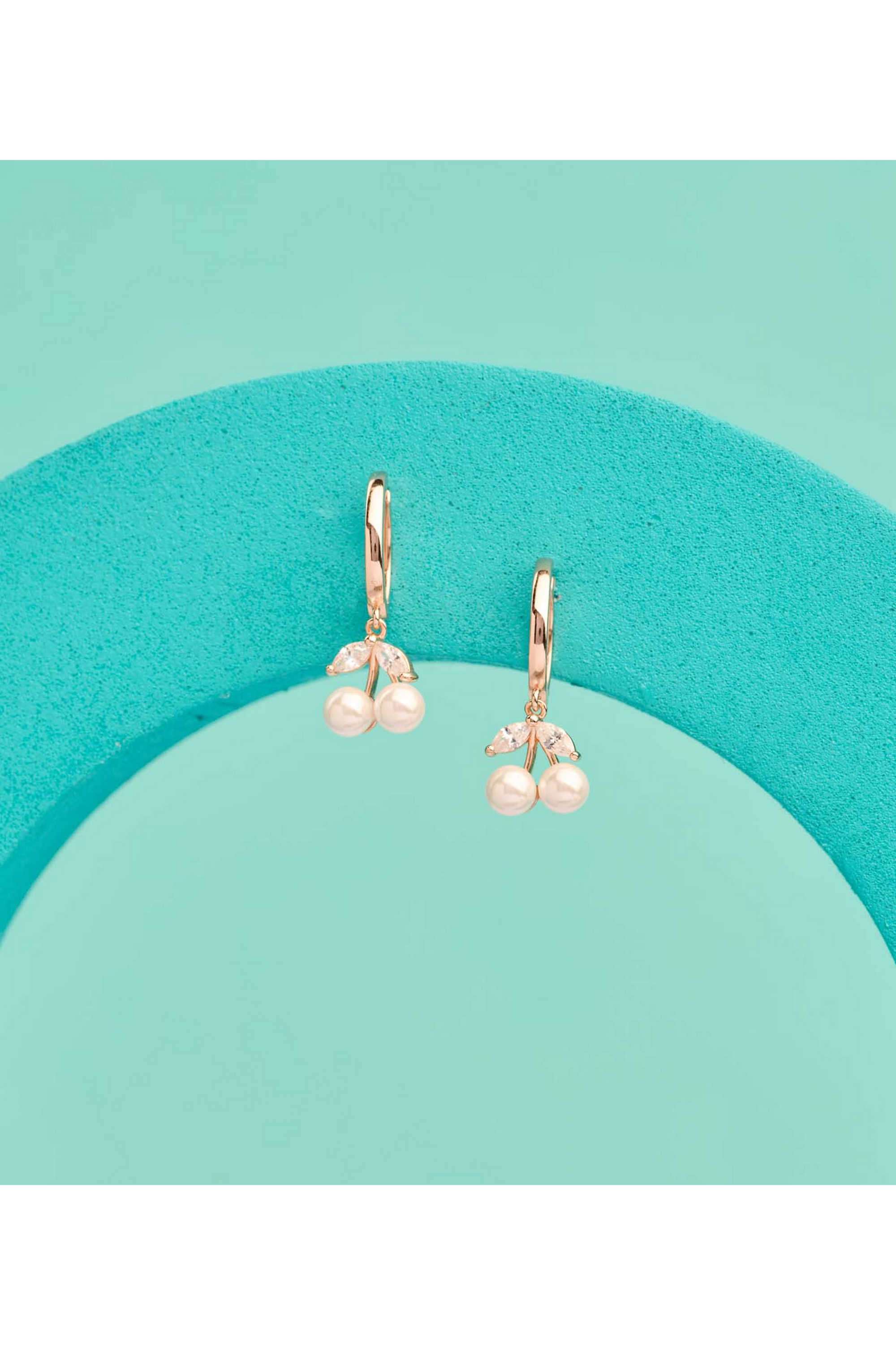 Silver-Casual-Wear-Women-Golden-Mist-Earrings