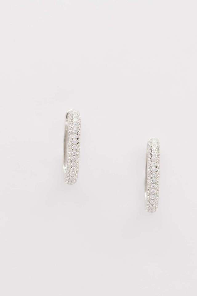 Silver-Hoop-Earrings