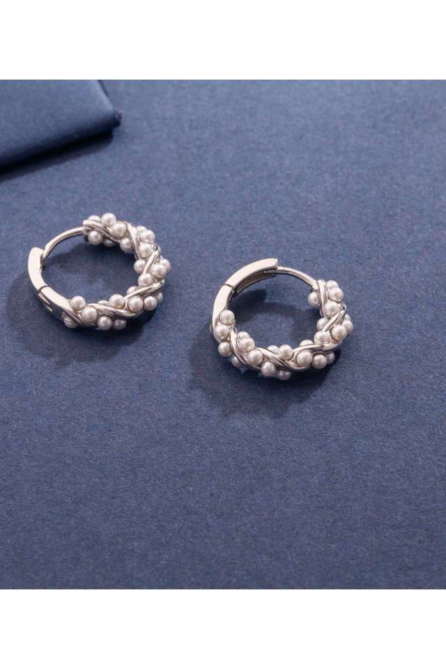 Silver-Fancy-Hoop-Earrings