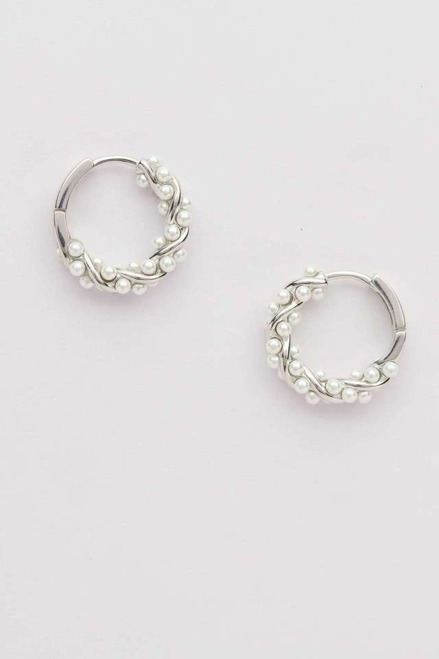 Silver-Fancy-Hoop-Earrings