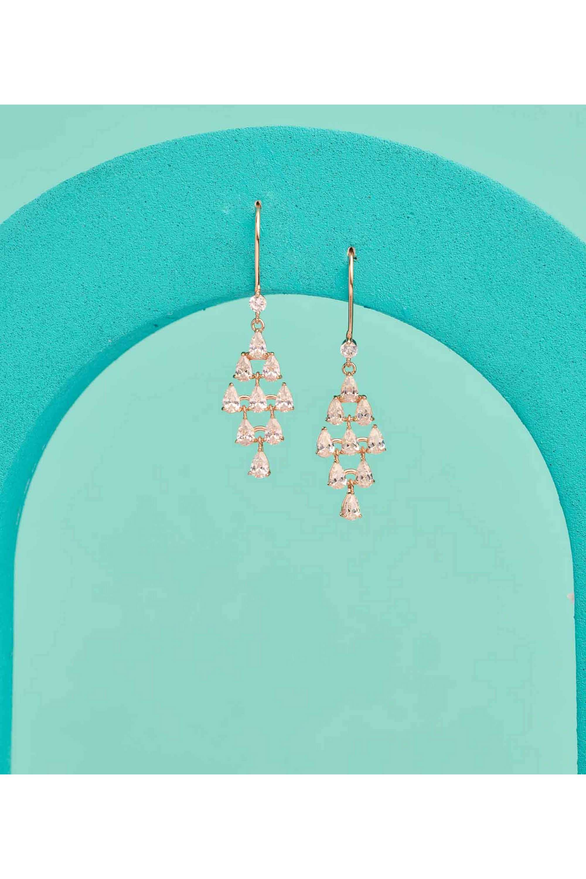 Silver-Casual-Wear-Women-Aurora-Glow-Earrings