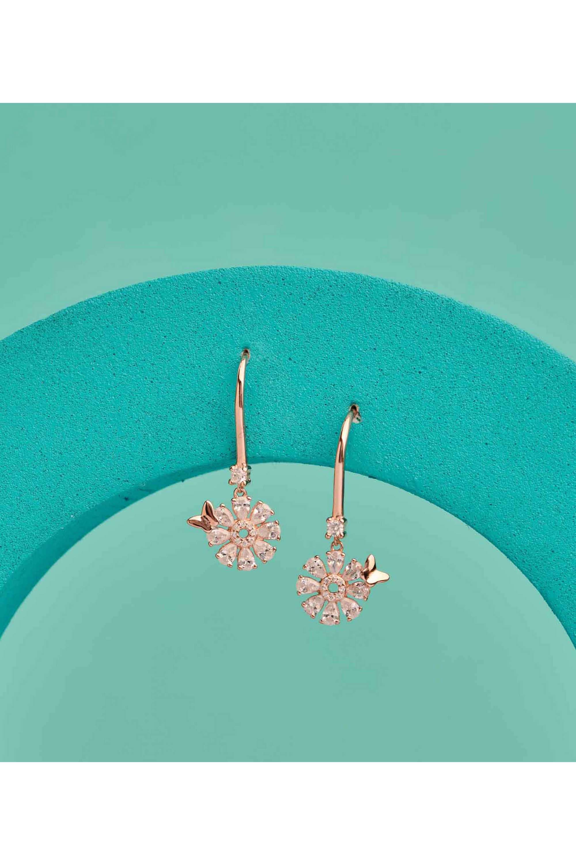 Silver-Casual-Wear-Women-Celestial-Charm-Earrings
