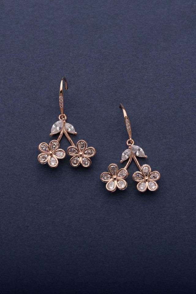 Rose-Dainty-Flower-Earrings