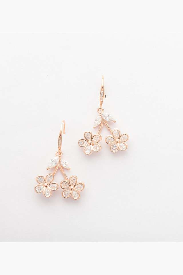 Rose-Dainty-Flower-Earrings