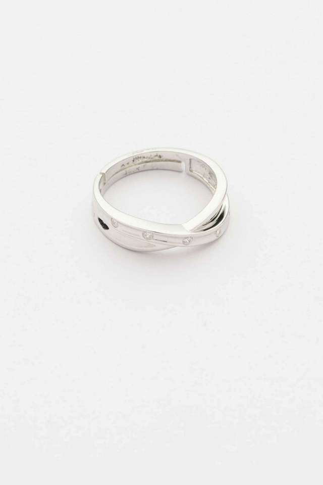 White-Gold-Women-Silver-Ring