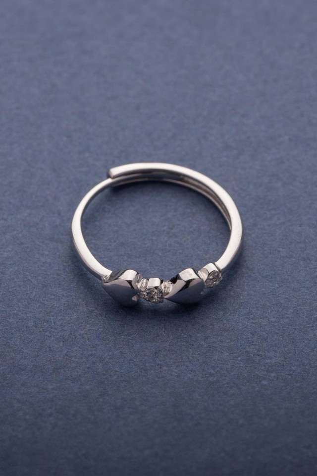 Two-Heart-Silver-Ring