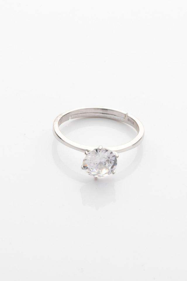 Girls-Modern-Twist-Silver-Band