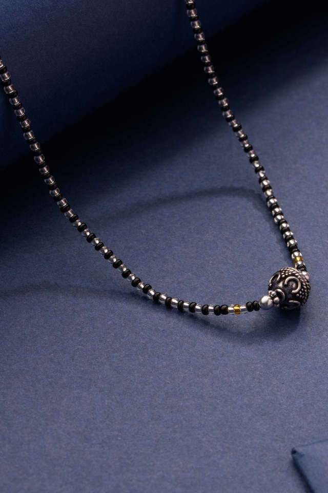 Silver-Antique-Engraved-Mangalsutra