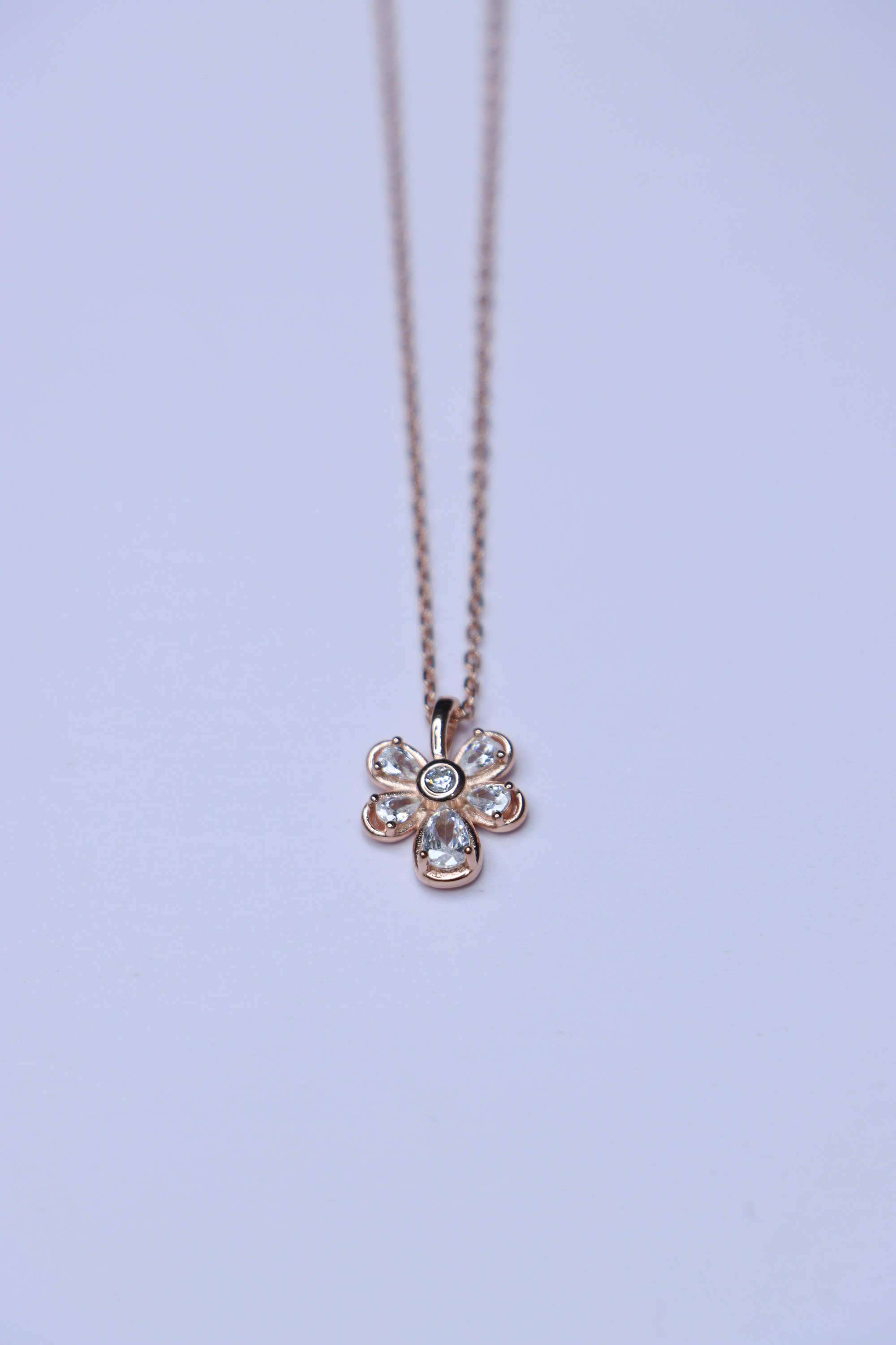 Rose-Gold-Collection-Silver-Casual-Wear-Women-Moonlit-Charm-Necklace